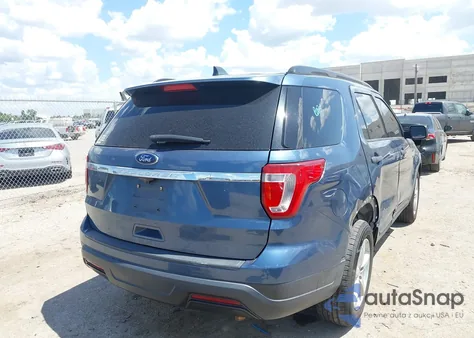 2018 Ford Explorer z USA, uszkodzony, nr VIN 1FM5K7B88JGA55005